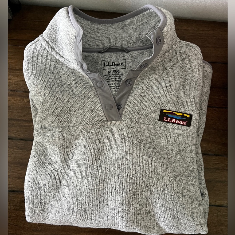 Ll bean knit pullover